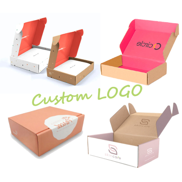 Whosale Corrugated Cardboard Shipping Mailer Hamper Boxes