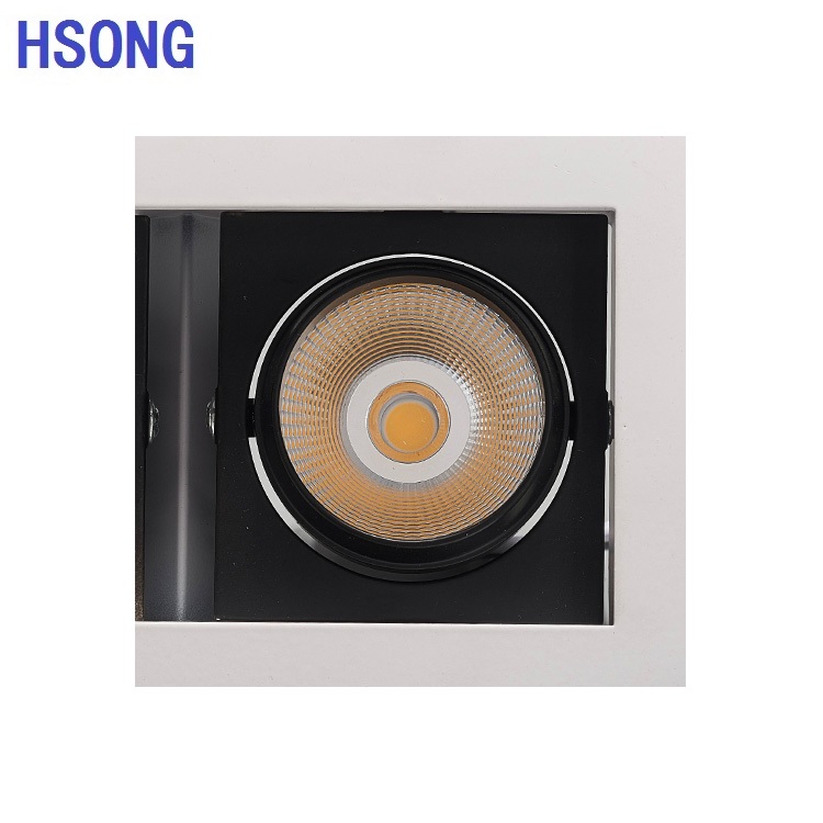 HSONG New ceiling mini spot light 7W Square Led Light