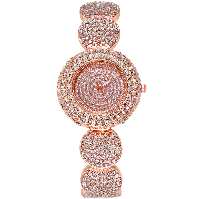 Wholesale Gold 18K Plating Classic Quartz Watch Stainless Steel Watches For Women