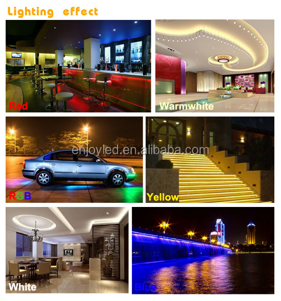 20 mtrs 65ft 20 M IP 20 Meters Silicone 5050 Flexible Waterproo RGB LED Strip Lights For Bedroom