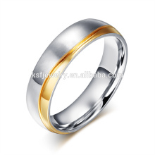316L Stainless Steel Jewelry Fashion Gold Rings without Stones Wholesale