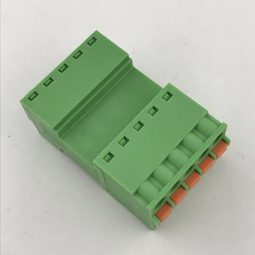 3.81mm pitch 5 pin spring pluggable terminal block