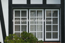Powder coated double glazing aluminium openning window