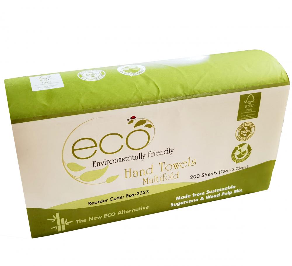 ECO Sugarcane Slimfold hand towels