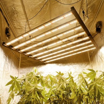 640W LED Grow Kit plantando com alta cobertura