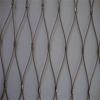 low price stainless steel wire rope netting