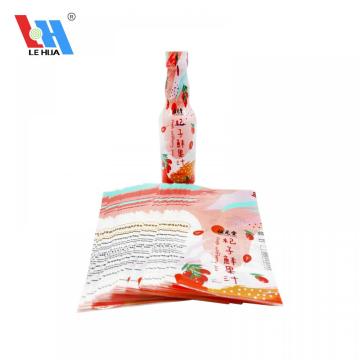 Printing beverage heat shrink sleeve label