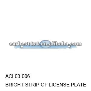 TOYOTA COROLLA 2003 LICENSE PLATE BOARD