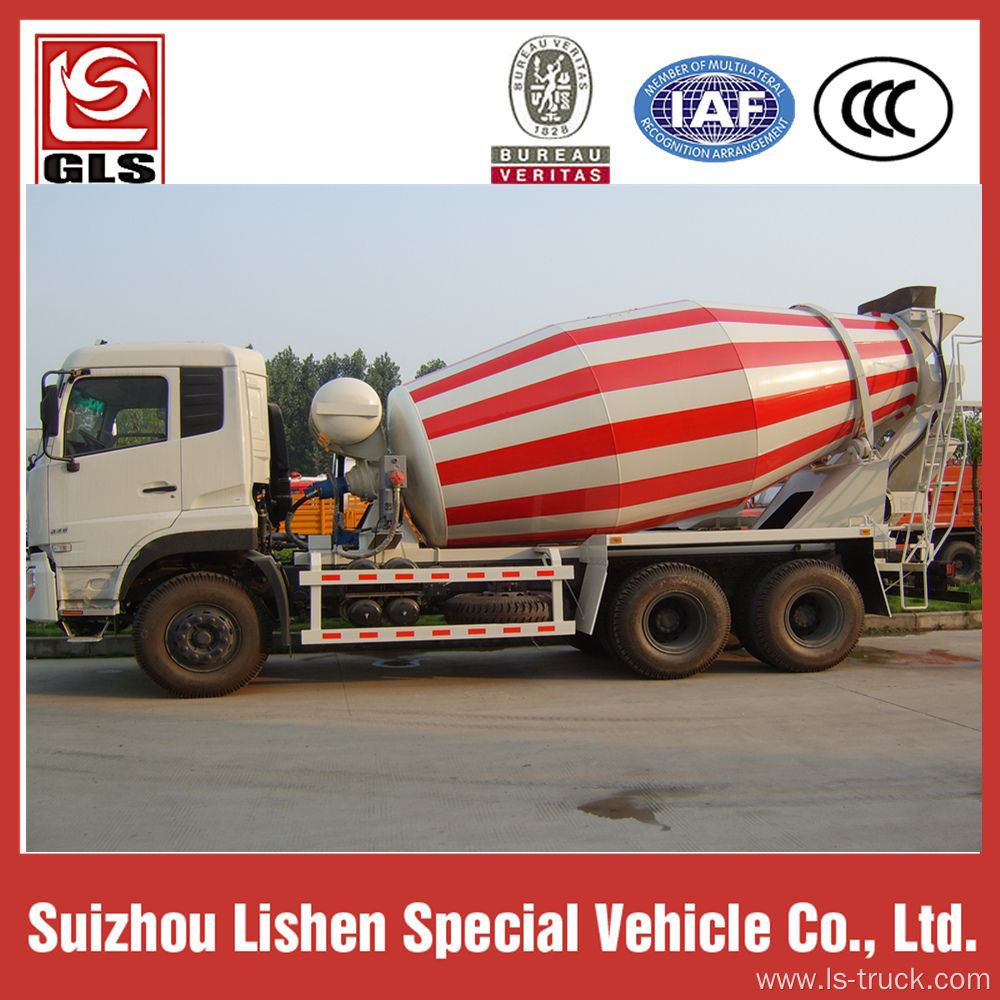 Dongfeng Concrete mix truck 6x4 drive cummins 340hp