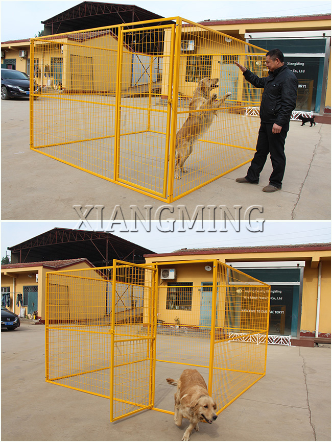 Commercial stainless steel dog house kennels cages