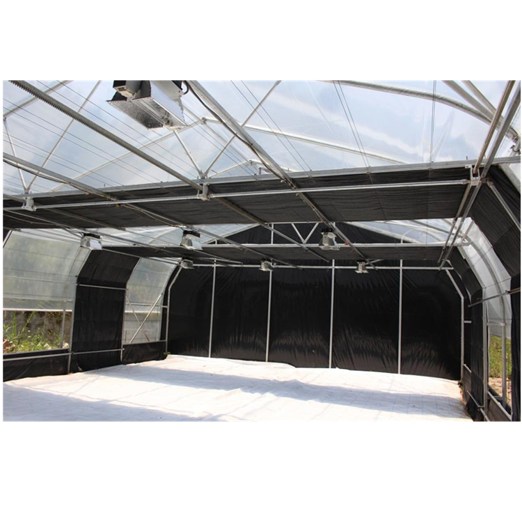 Medical Plant Growing Auto Blackout Greenhouse