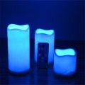 Batterij Votief Pillar Vlamloze LED Candle Home Decor