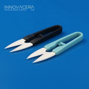Mini Cross Stitch Thread Cutter U-Shaped Ceramic Yarn Scissors