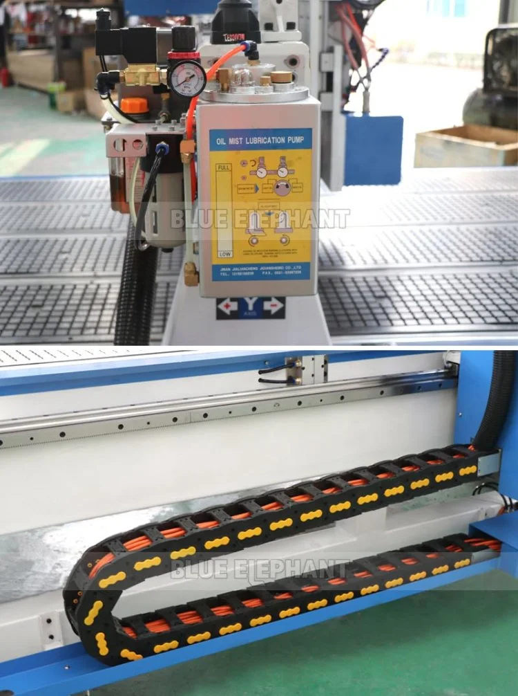 Auto Tool Change 3D Wood Carving CNC Router for Furniture Manufacturing