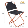 Taburete plegable ligero Square Camo Chair
