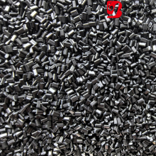 Black recycled PS plastic