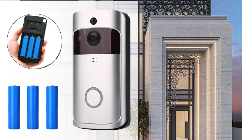 EKEN V5 WIFI Doorbell Smart IP Video Intercom Video Door Phone Door Bell Camera For Apartments IR Alarm Wireless Security Camera