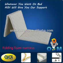 Memory foam mattress mattress zip cover easy roll up foam mattress