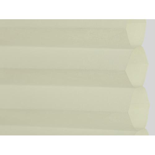 Beige color electric honeycomb blind fabric for door