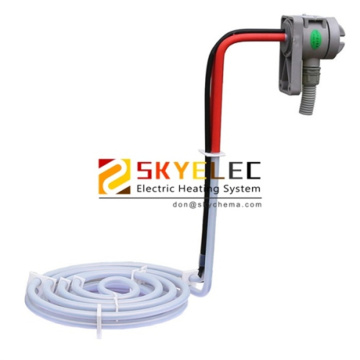 PTFE Coil Shape Immersion Heater