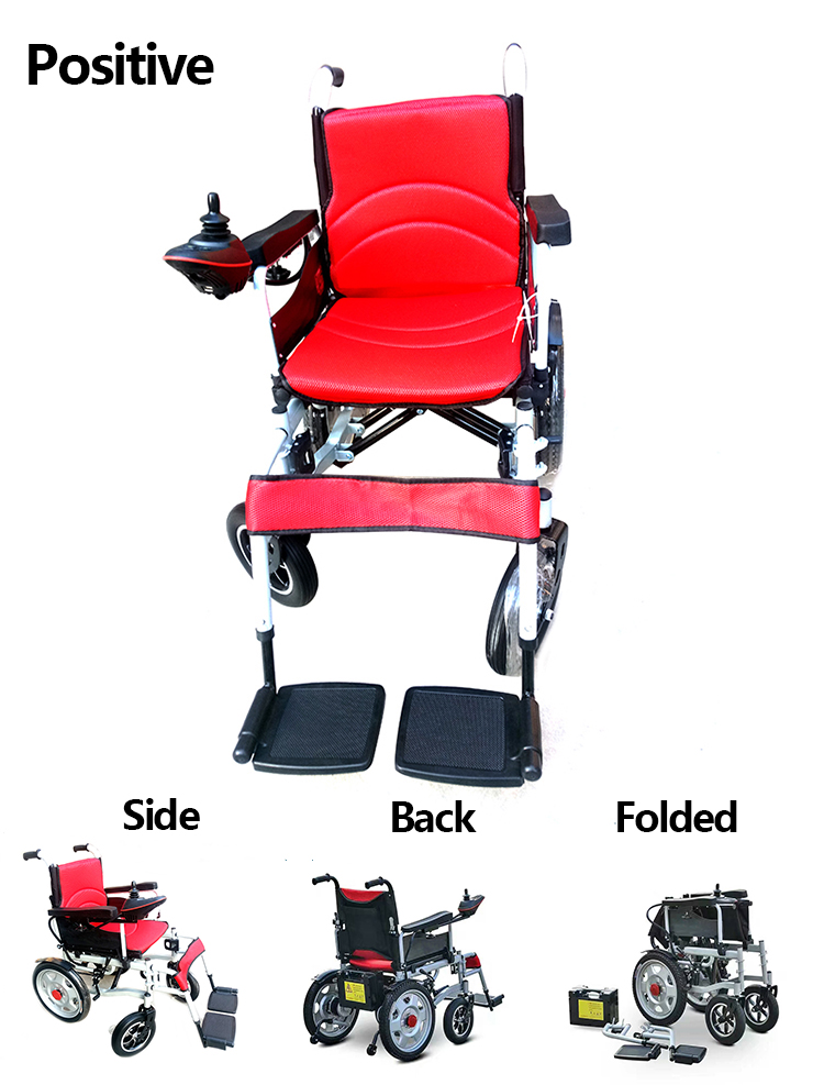 Motorized Medical Use Portable Lightweight Folding Electric Wheelchair DS-6001