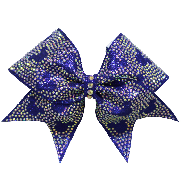 Mickey Print Kids Cheer Hair Bows