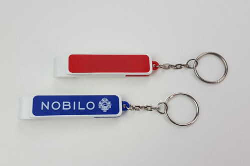 Promotionele sleutelhangeropeners W / telefoonhouder