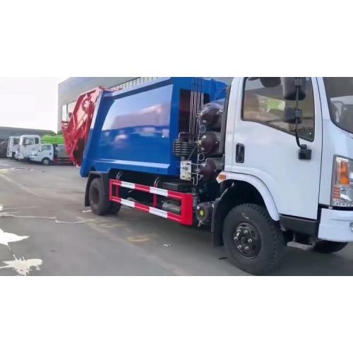 Truk sampah sanitasi kota dan lingkungan baru