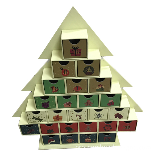 Christmas Gift Mini Drawer Tree Candy Box