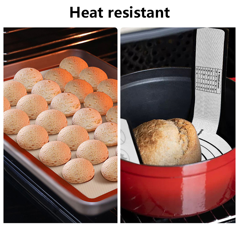 מחצלת אפייה מסיליקון MFZ-H007 silicone baking mat MFZ-H007