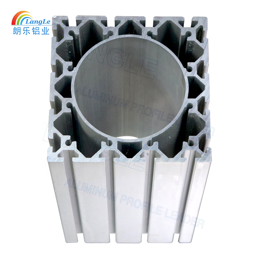 100x100 aluminium extrusion profile 100mm aluminium alloy 100x100 profil en aluminium