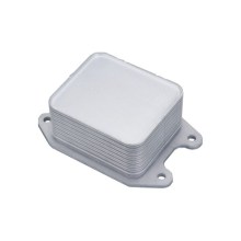 04E117021F 04E117021C Car aluminum oil cooler price diesel engine oil cooler