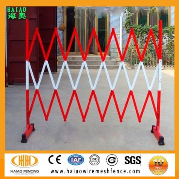 Factory direct sale electrical safety insulation retractable durable retractable fence,mobile fence,expandable barrier
