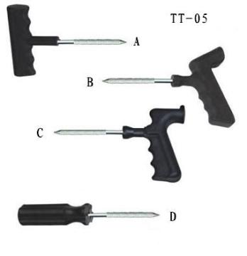 Inserting tool reamer Tire repair tool