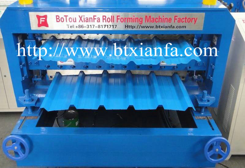 double sheet forming machine