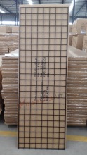 Wire mesh gridwall panel