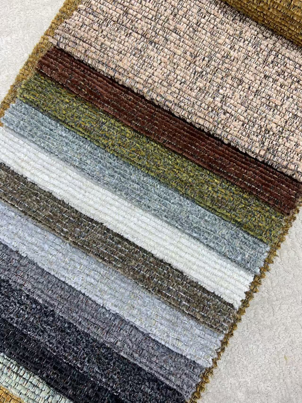 Tela de tapicería de chenilla Chenille Upholstery Fabric