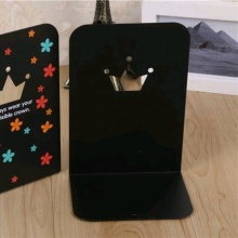 Crown hollow metal bookend Students bookend desk lovely