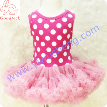 Wholesale girl's heart tutu dress, hot sale sleeveless tutu dress, girls fairy tutu dress