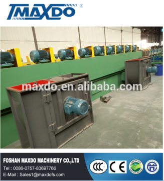 Decorative stainless steel pipe surface mirror polishing machine