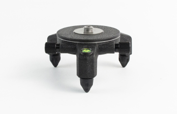 Laser level adjustable tripod base