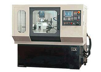 Vertical 2 Axis CNC Gear Chamfering Machine , Dual Lead Ind