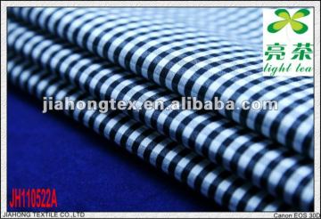 small check cotton poplin fabric