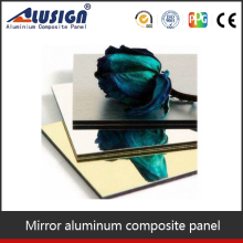 silver brushed 4mm aluminum plastic plate