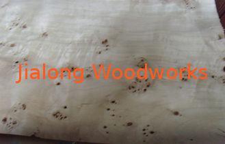 Natural Burl Furniture Wood Veneer Poplar With AA / A / AB
