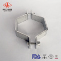 sanitary ss304 hexagon pipe holder