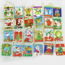 Wish/Greeting Card Christmas Tree Ornamentation Can Add LOGO