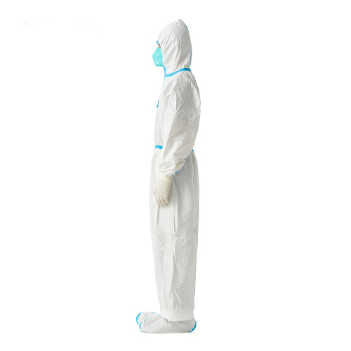 Suite d&#39;isolement chirurgical médical Robe de protection contre toute la robe