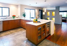 Artificial quartz stone for kitchen countertop