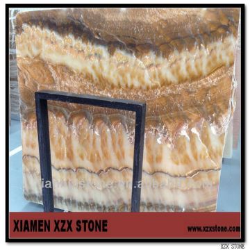 yellow honey onyx marble